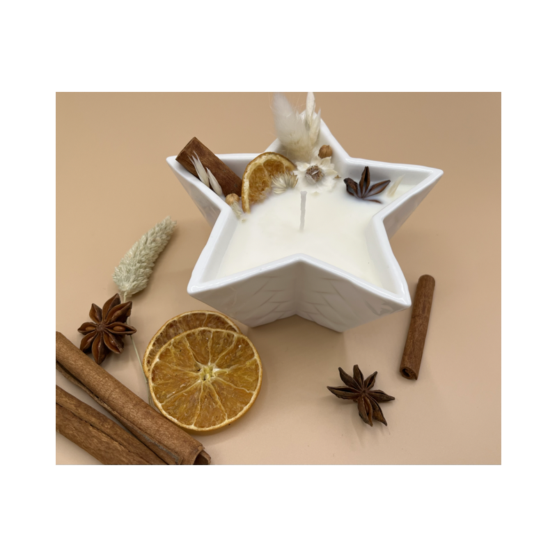 Etoile orange & cannelle