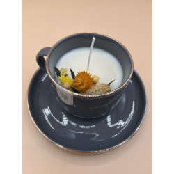 Tasse ronde bleue
