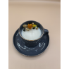 Tasse ronde bleue