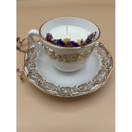 Tasse vintage dorure